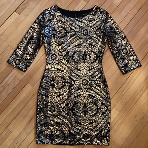 Sequin mini dress